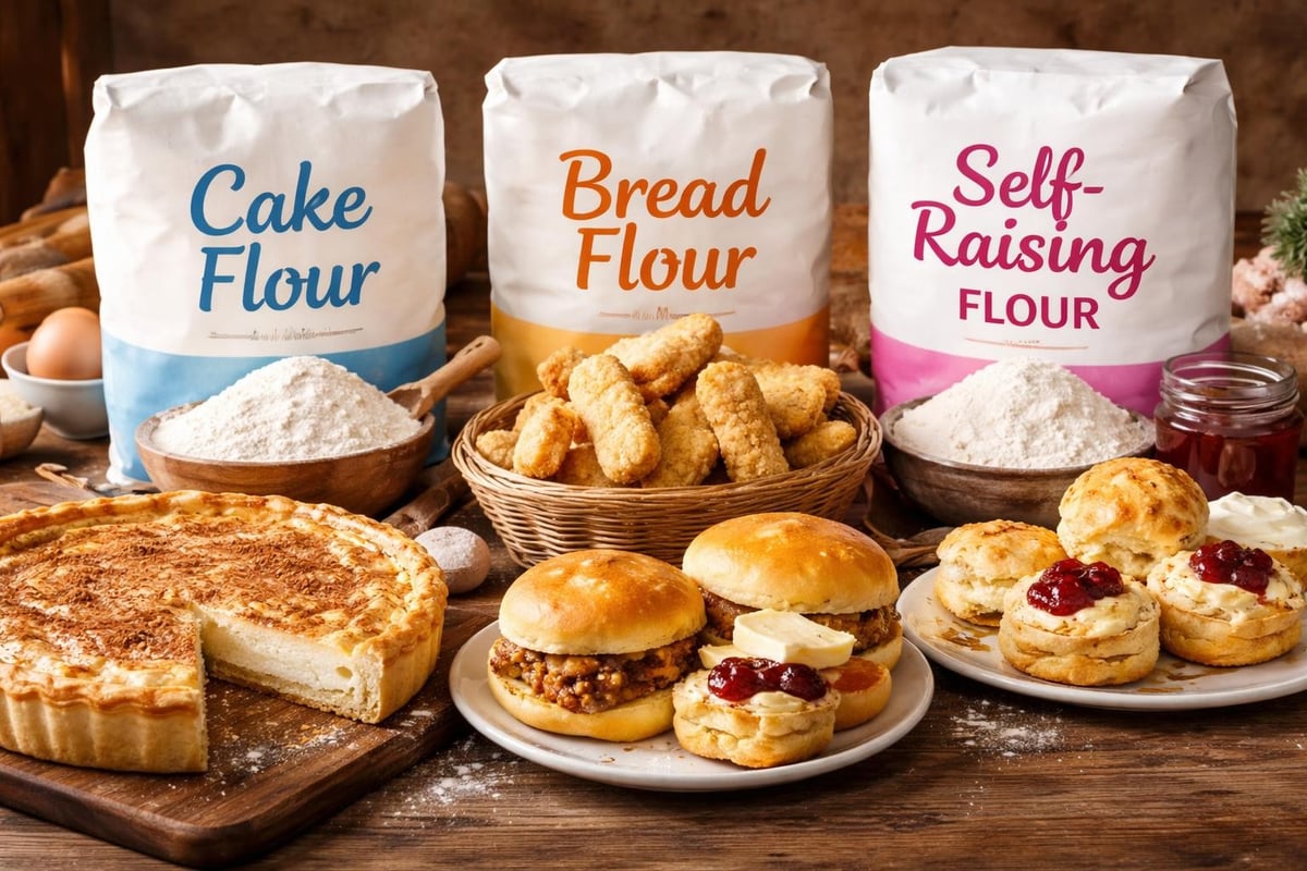 Baking flour applications
