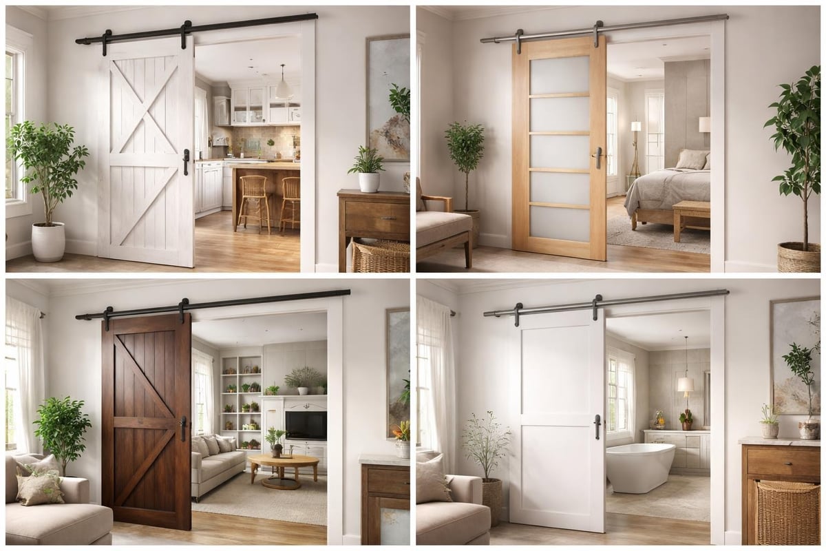 Hardware finish and style options