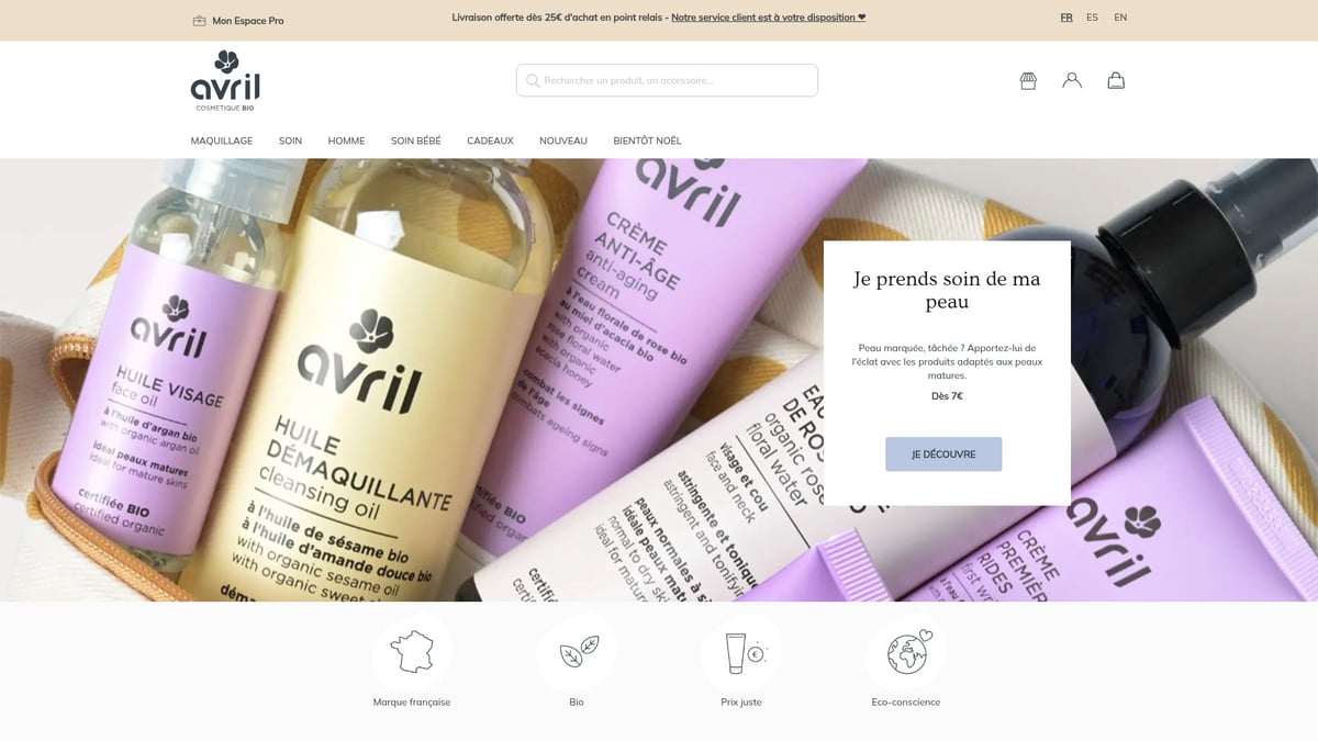 7 Meilleurs Maquillage Bio Français à Découvrir en 2025 - Avril Beauté