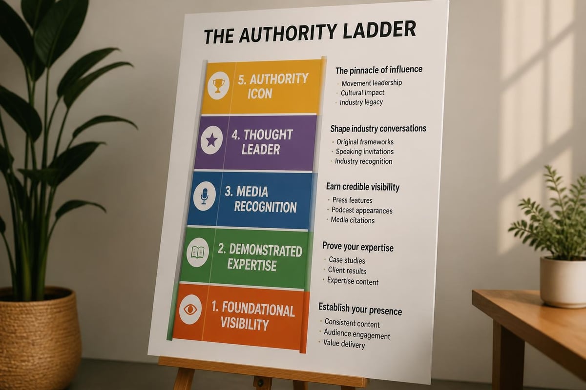 Authority ladder five levels