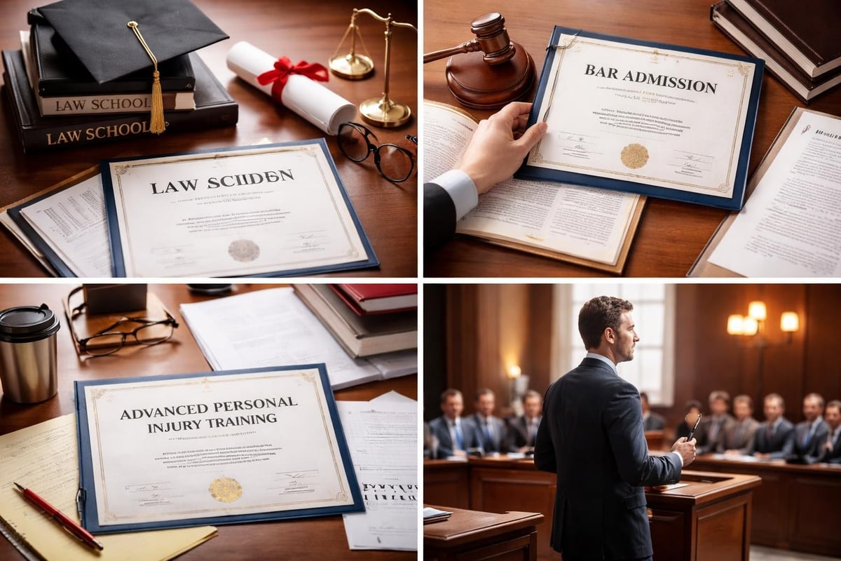 Attorney qualifications and specializations