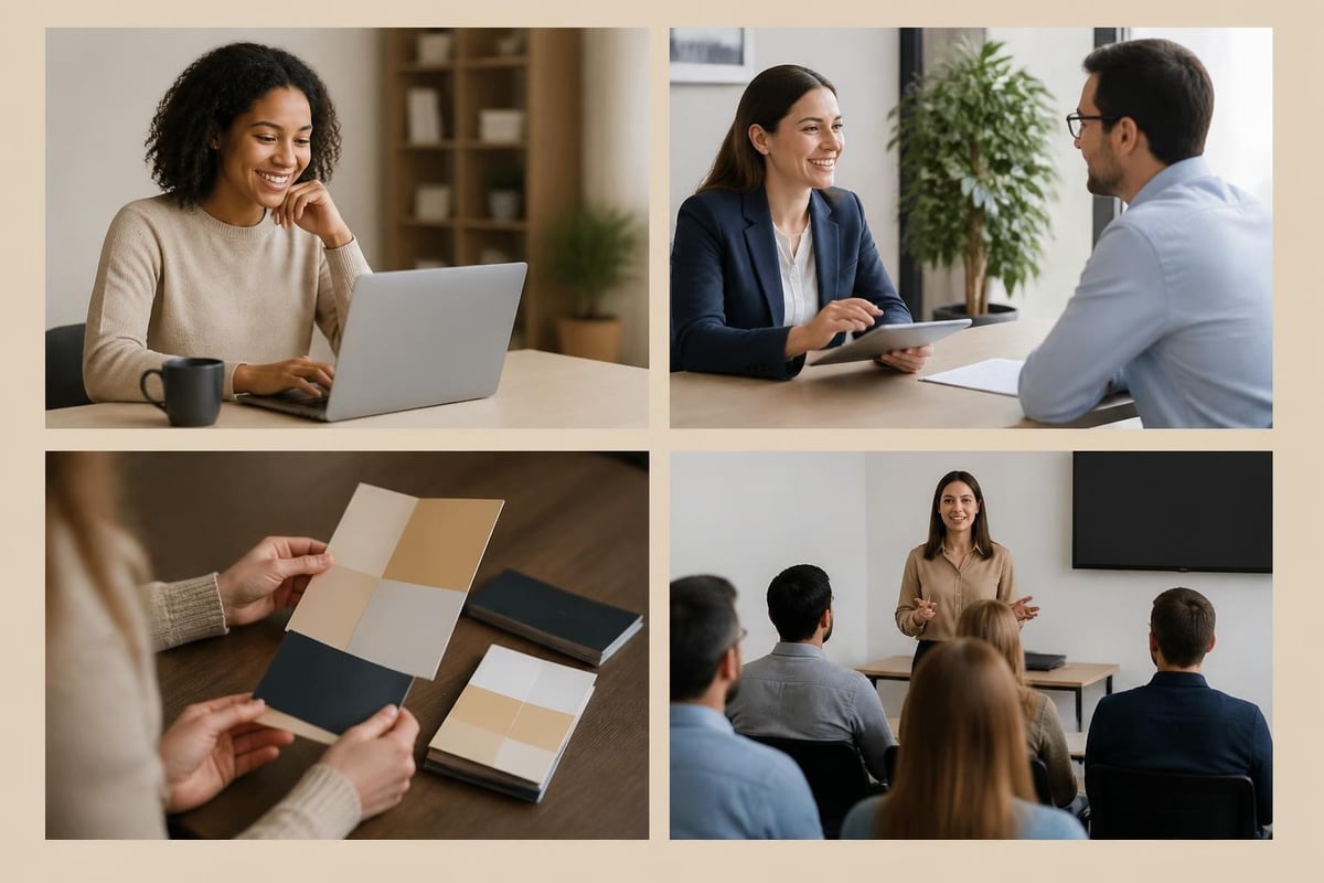 Benefits communication channels