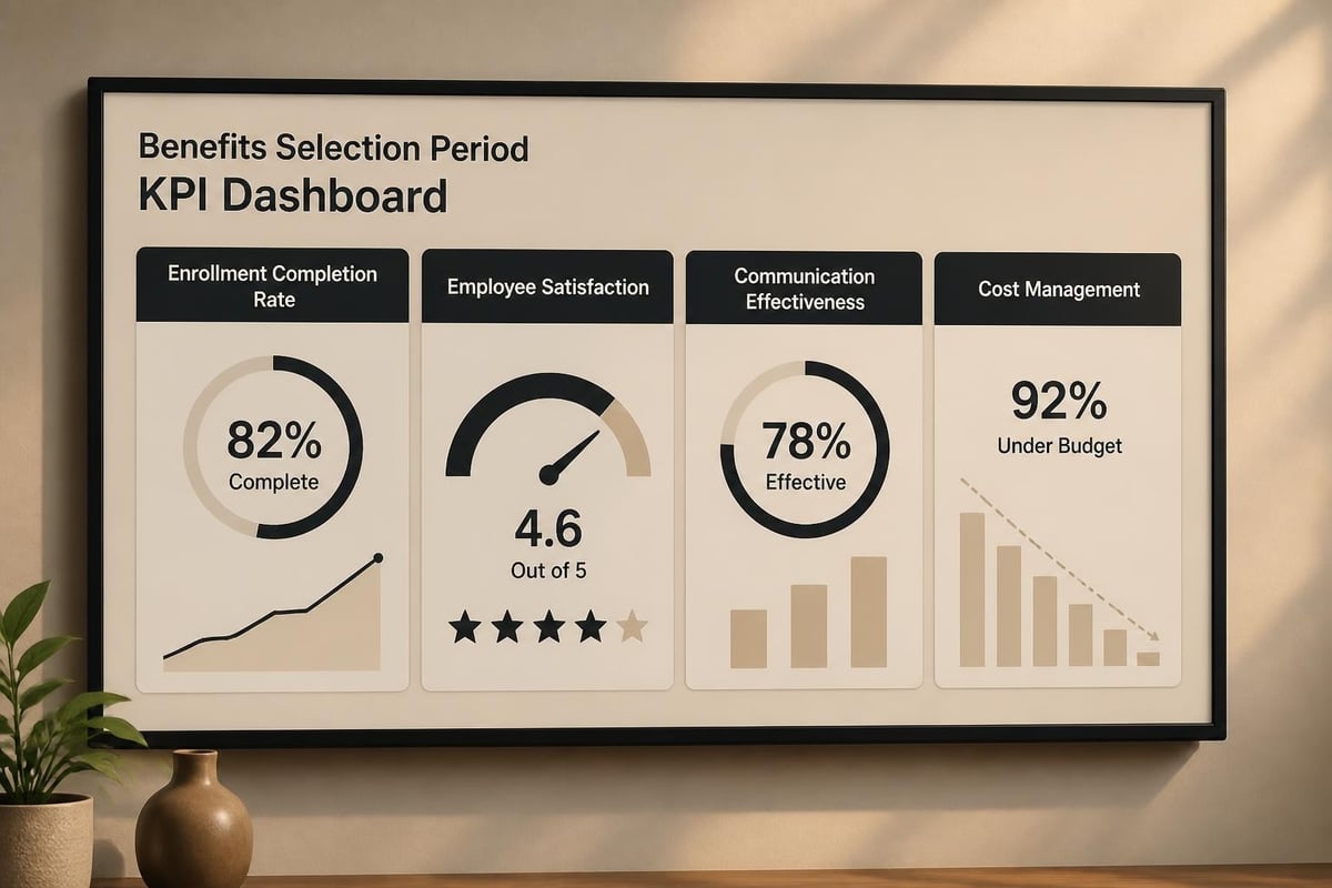 Open enrollment performance metrics