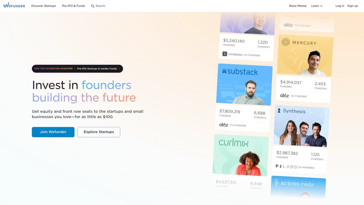 Top 10 Crowdfunding Sites for Startups to Watch in 2026 - Wefunder