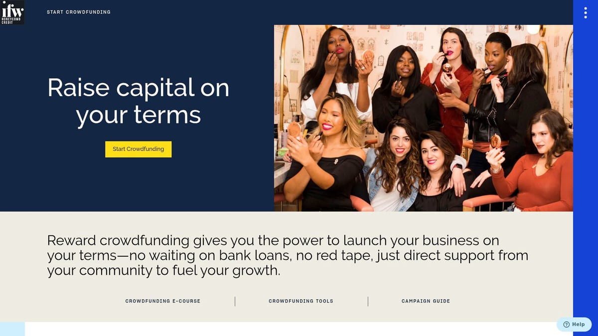 Top 10 Crowdfunding Sites for Startups to Watch in 2026 - IFW (iFundWomen)