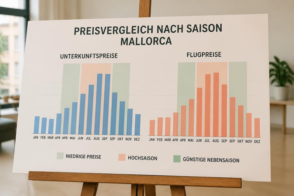 Saisonale Preisunterschiede Mallorca