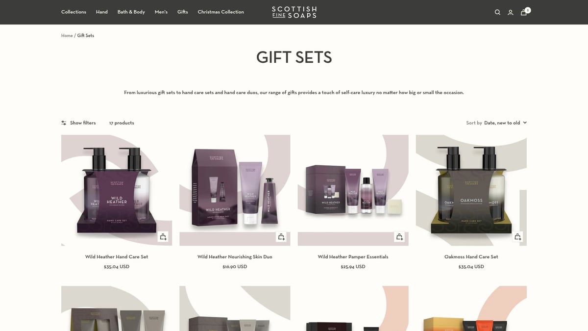 Top 10 Made In Scotland Gifts For 2026: Unique Scottish Finds - Scottish Fine Soaps Company Luxury Gift Sets