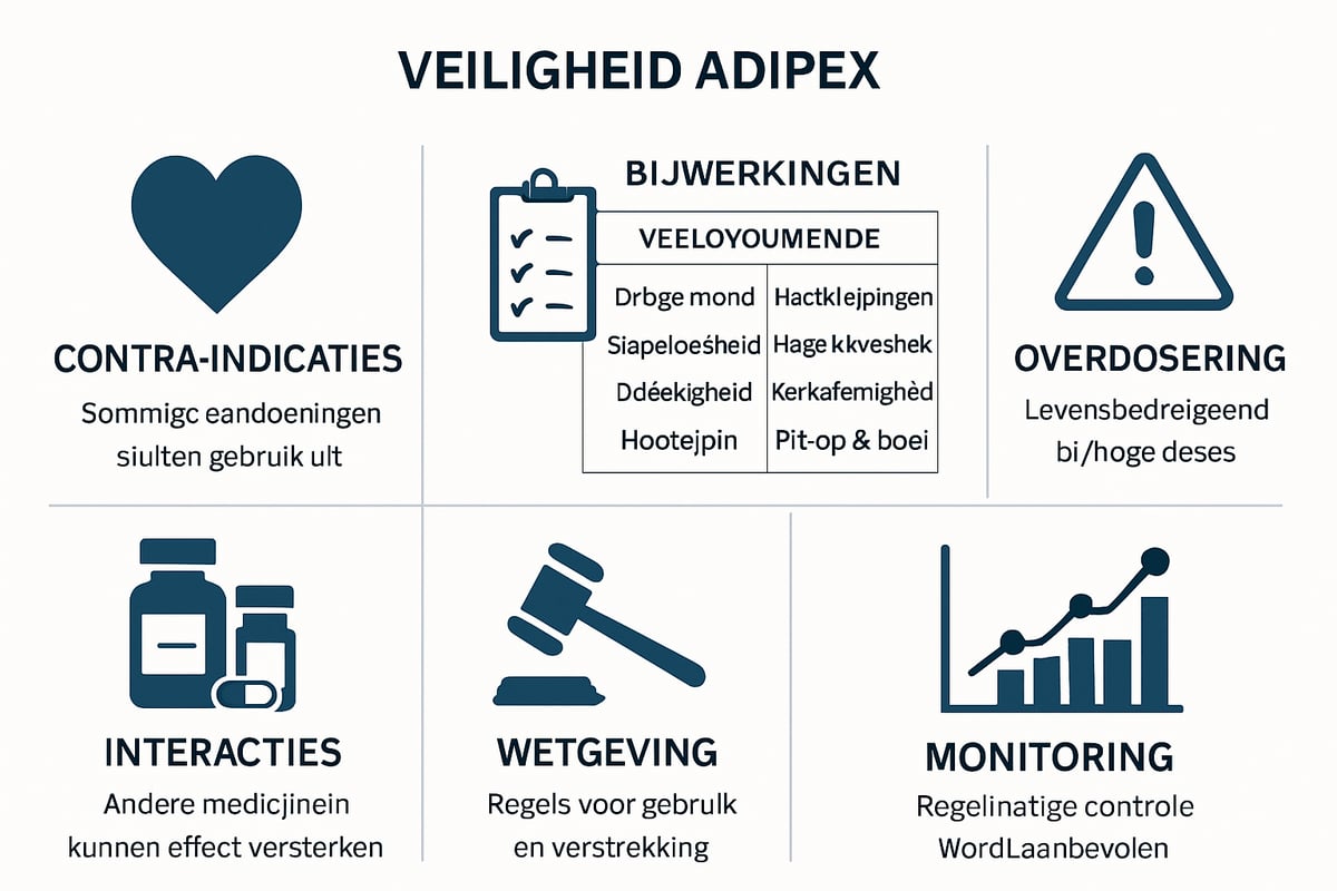 Veiligheid, Bijwerkingen en Medische Waarschuwingen