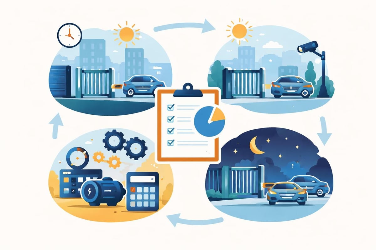 Daily Gate Operation Tracking