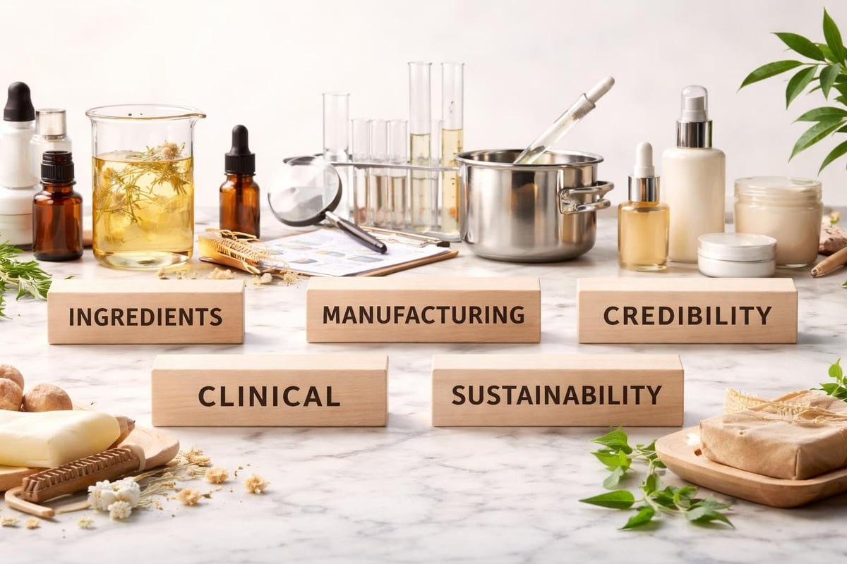 Product evaluation criteria