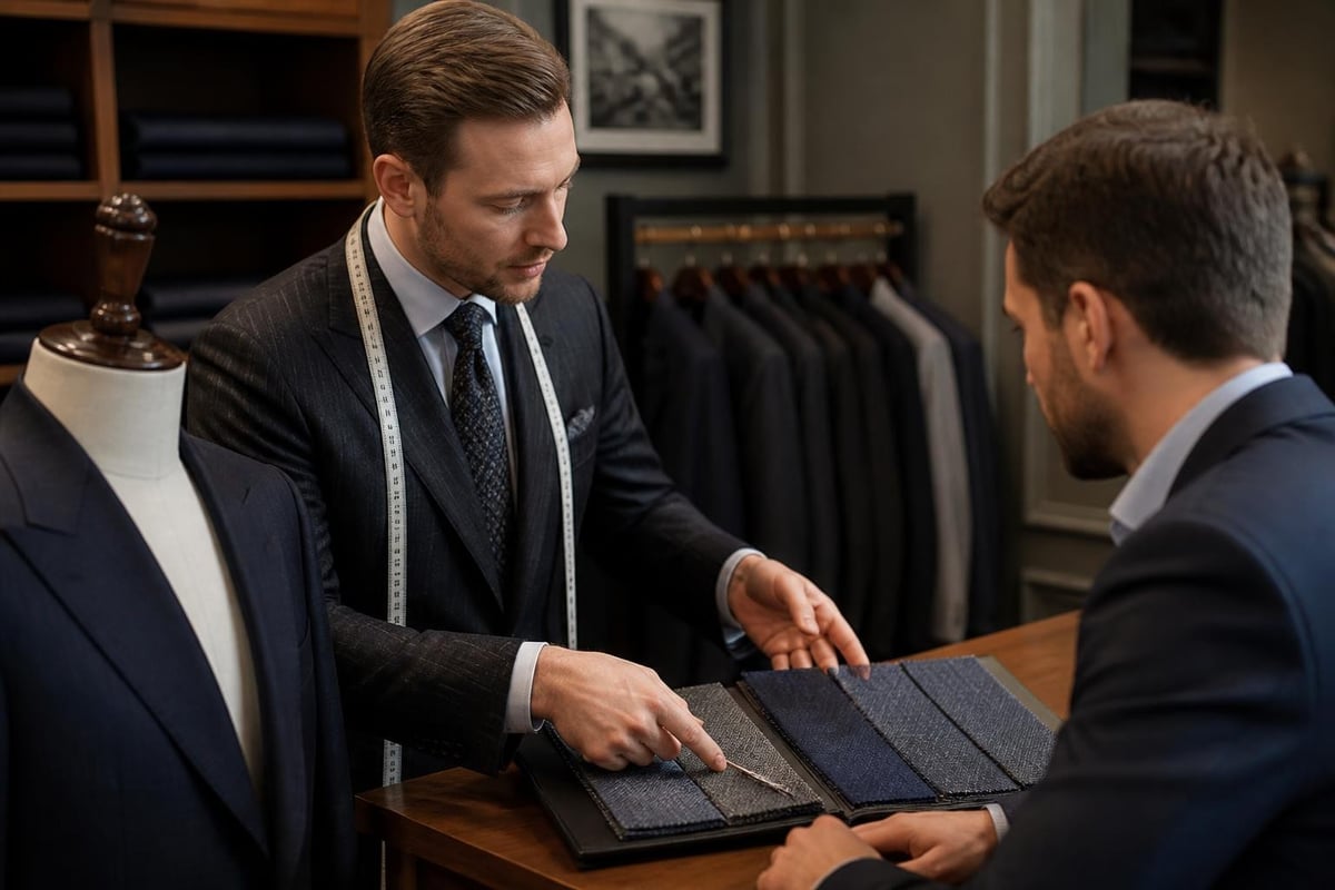 Bespoke tailoring consultation process