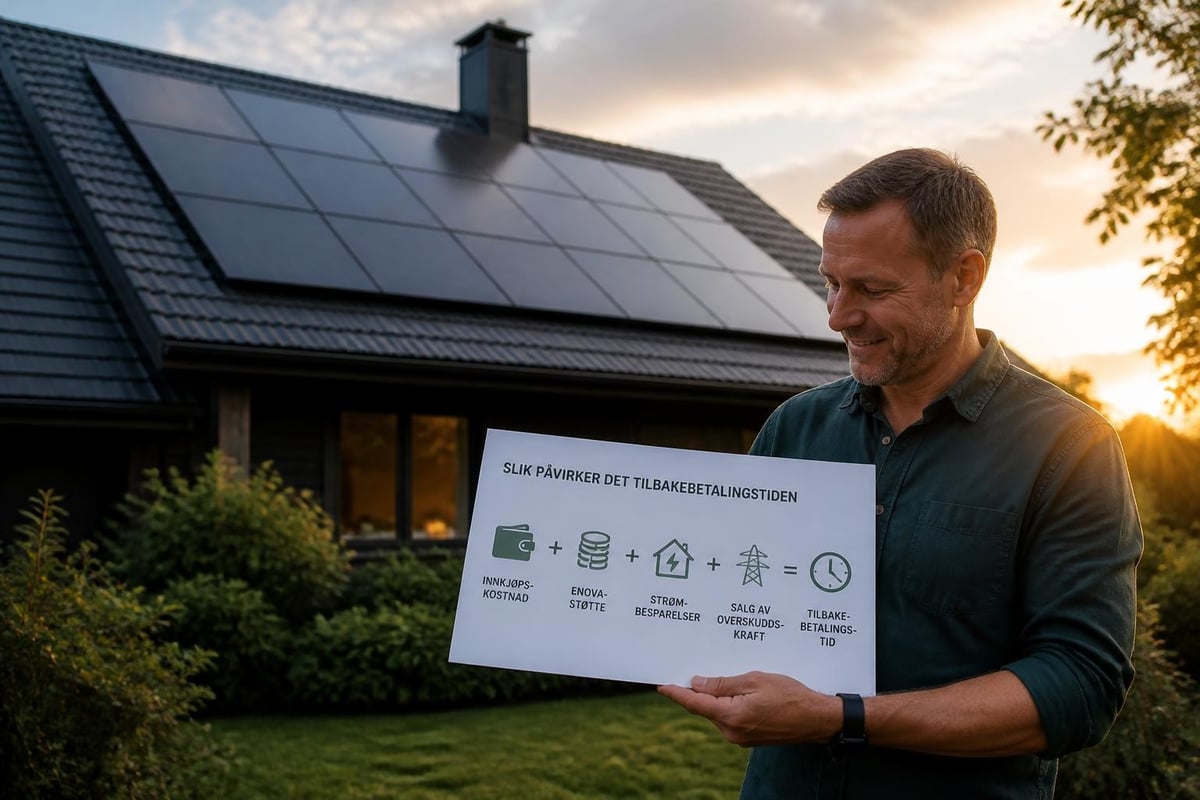 Solcellepanel investering