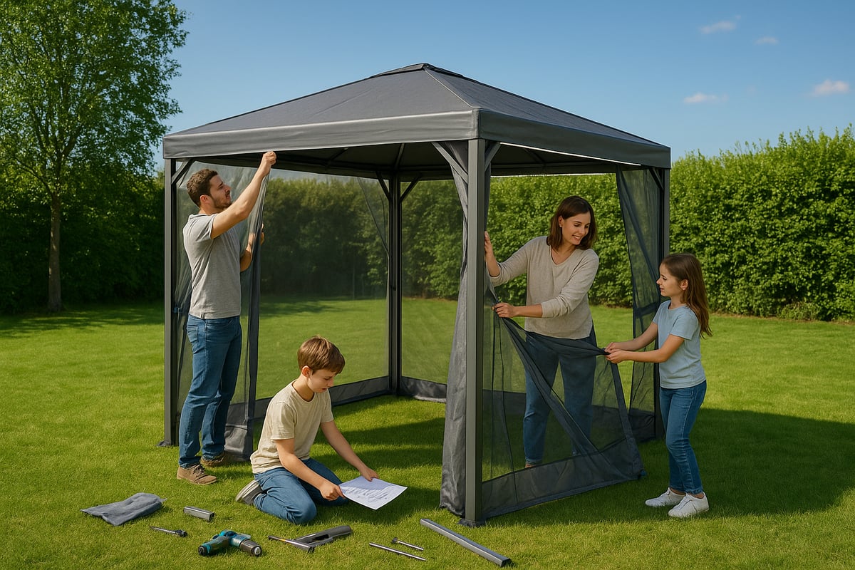 Installazione e Manutenzione del Gazebo in Alluminio