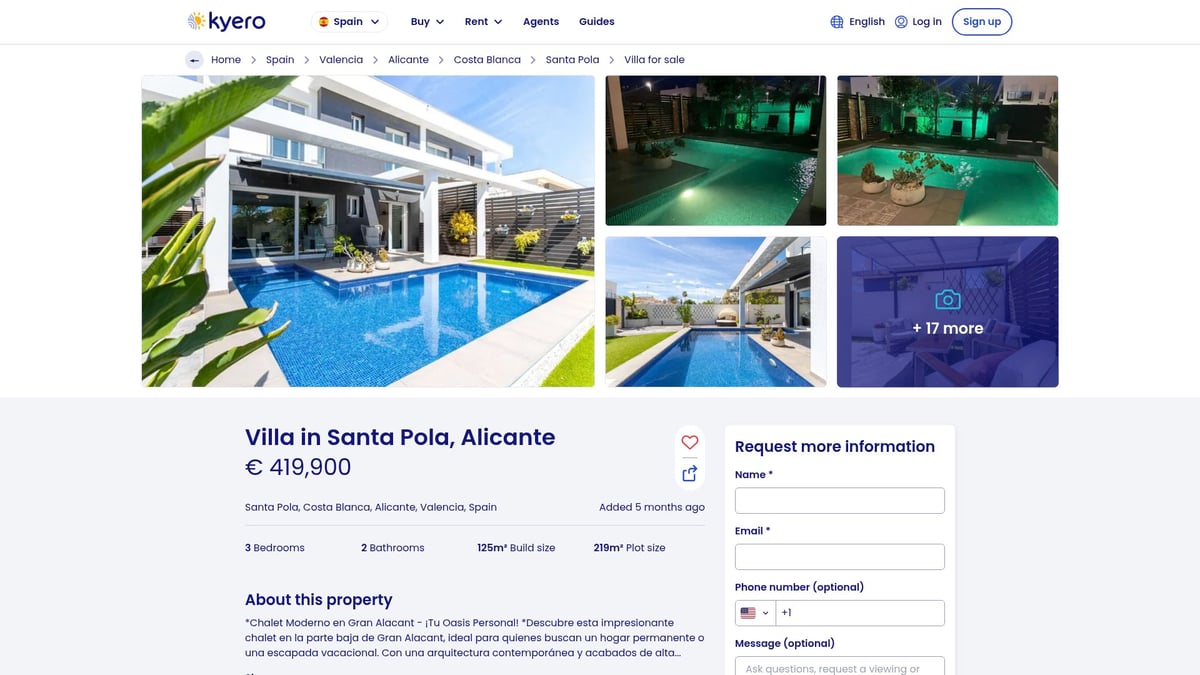 7 Beste koopwoningen in Santa Pola in 2026 - Moderne villa in Gran Alacant – Privé-oase