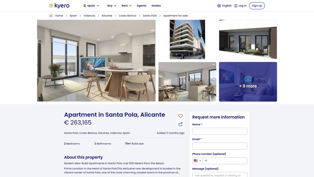 7 Beste koopkansen voor onroerend goed in Santa Pola in 2026 - Exclusief nieuwbouwappartement op 500 meter van het strand