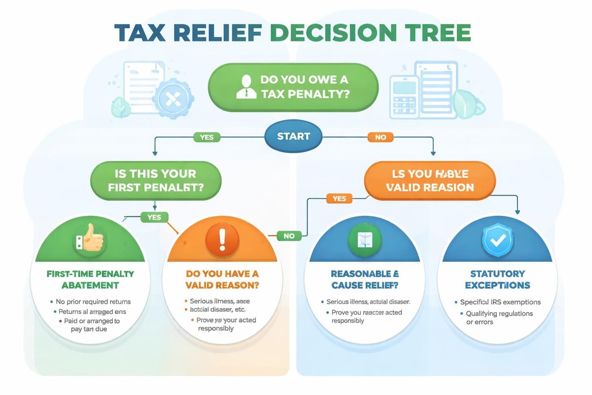Penalty relief options