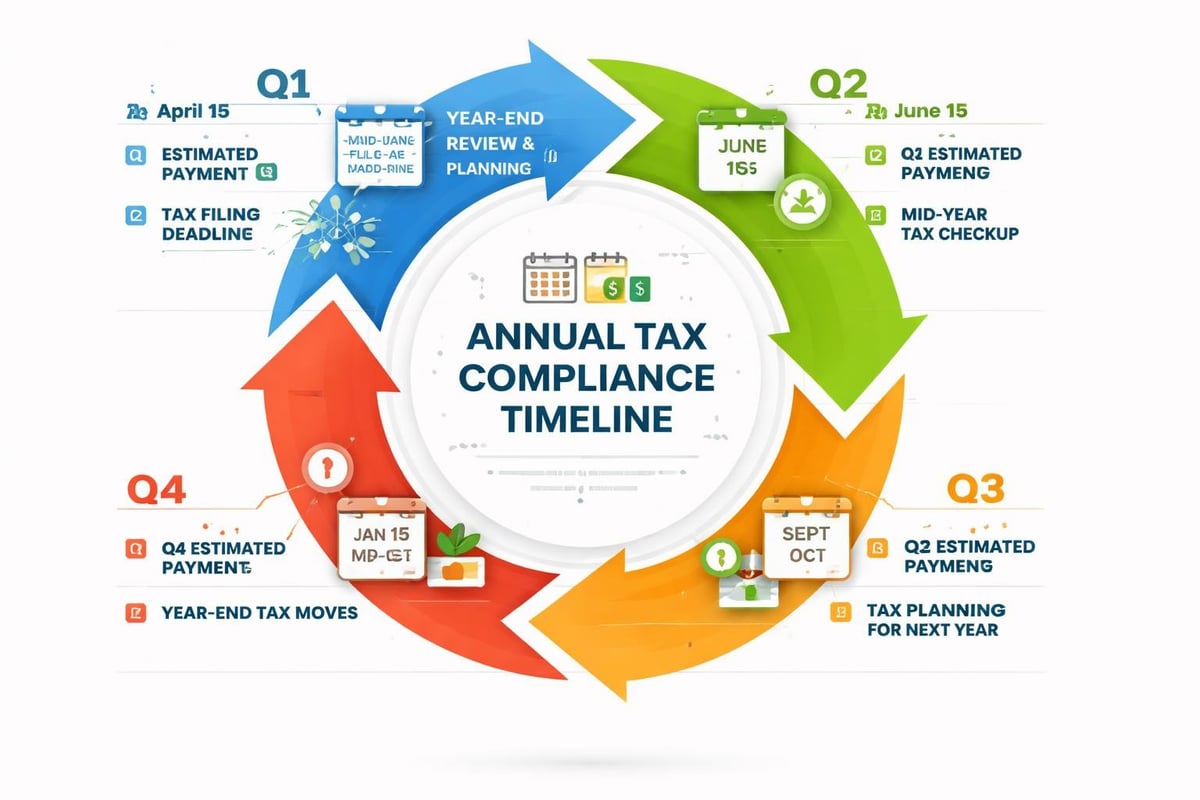 Tax compliance calendar