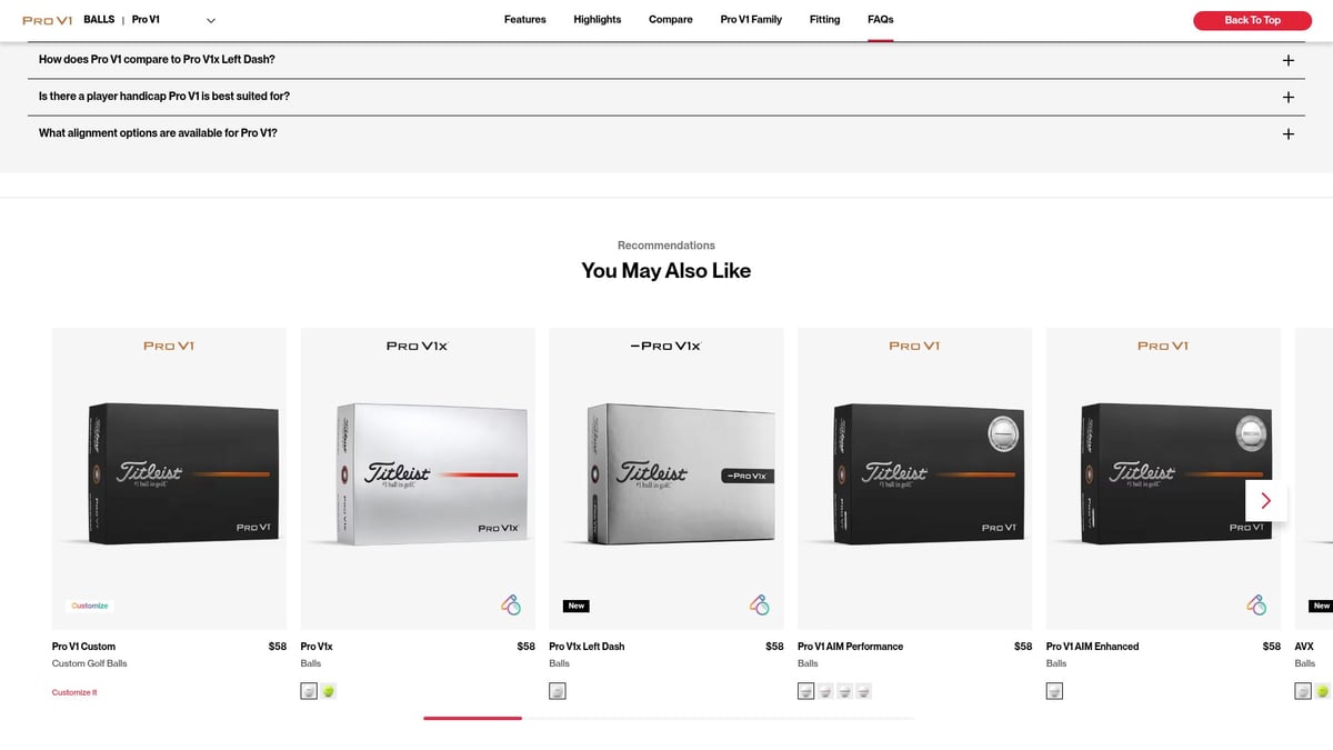 9 Amazing Gifts For Golf Players To Impress In 2026 - Titleist Pro V1 2026 Golf Balls