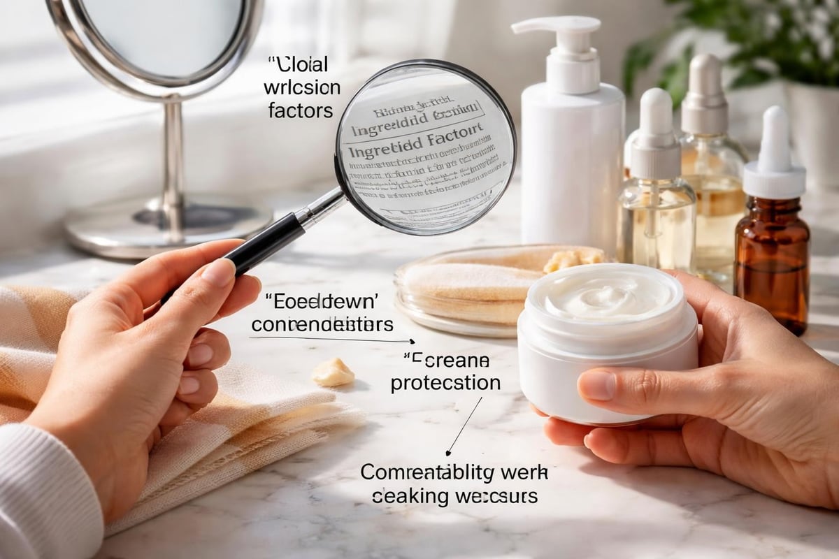 Choosing forehead wrinkle cream