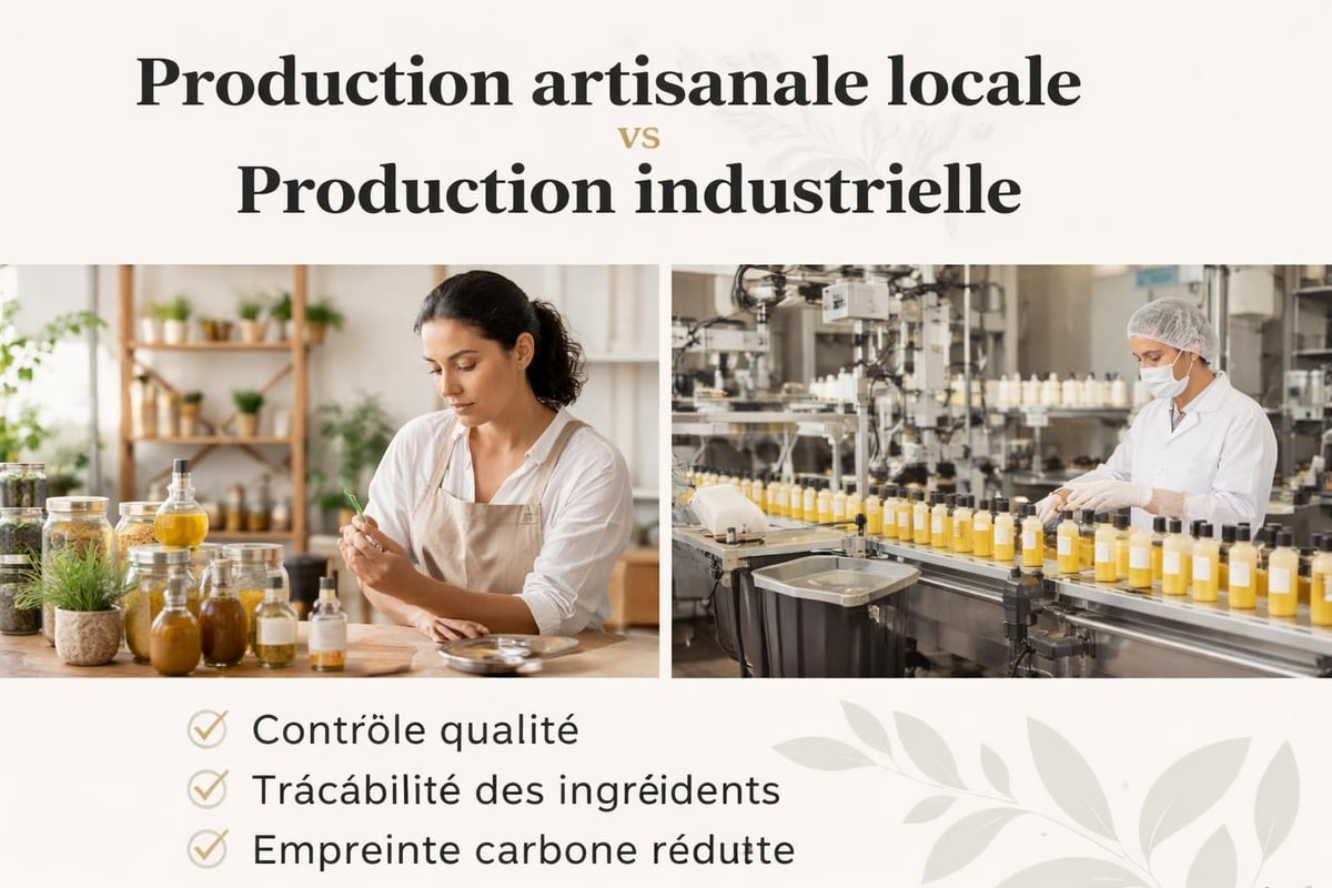 Local cosmetic production philosophy