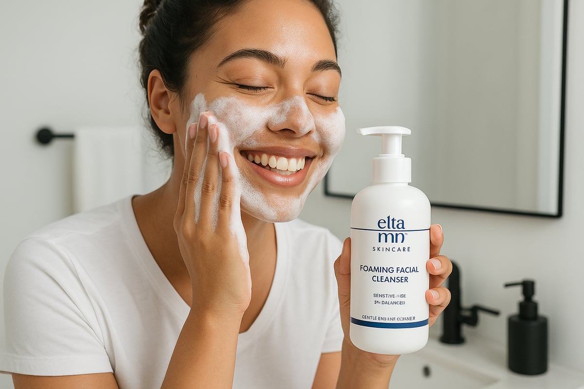 Mode d’Emploi : Comment Utiliser Elta MD Foaming Facial Cleanser pour des Résultats Optimaux