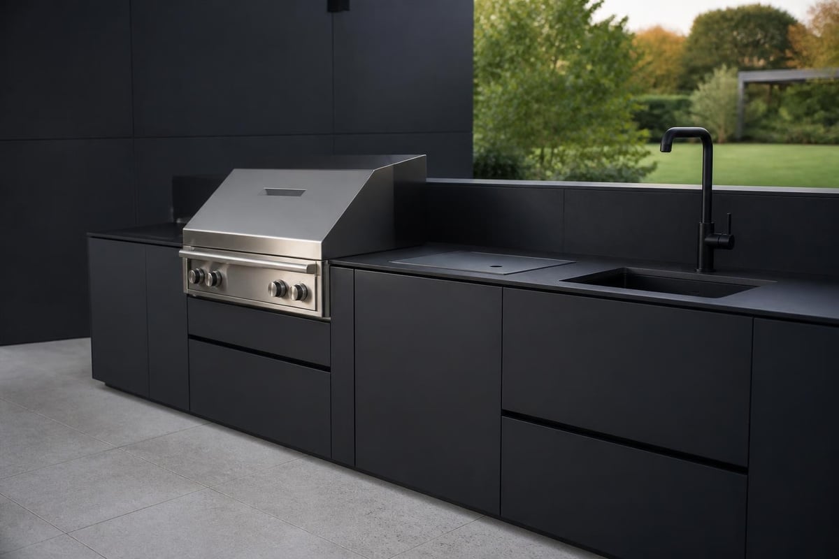 Modern luxury BBQ design