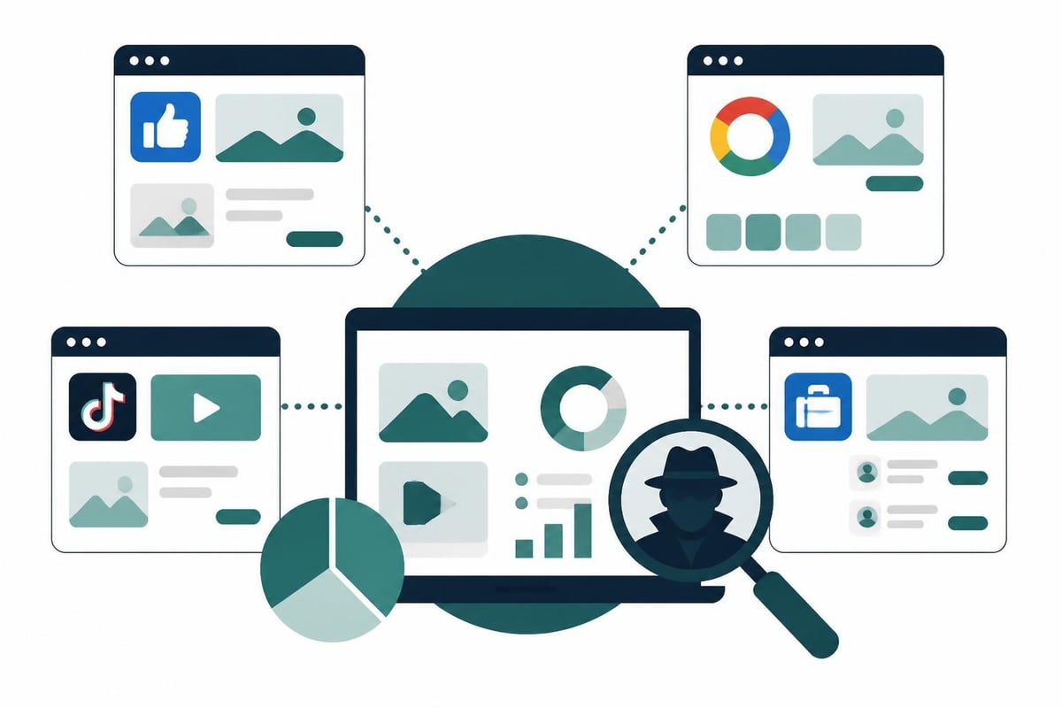 Multi-platform ad monitoring