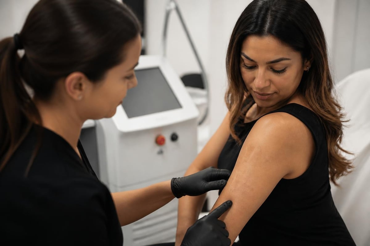 Laser treatment safety protocols