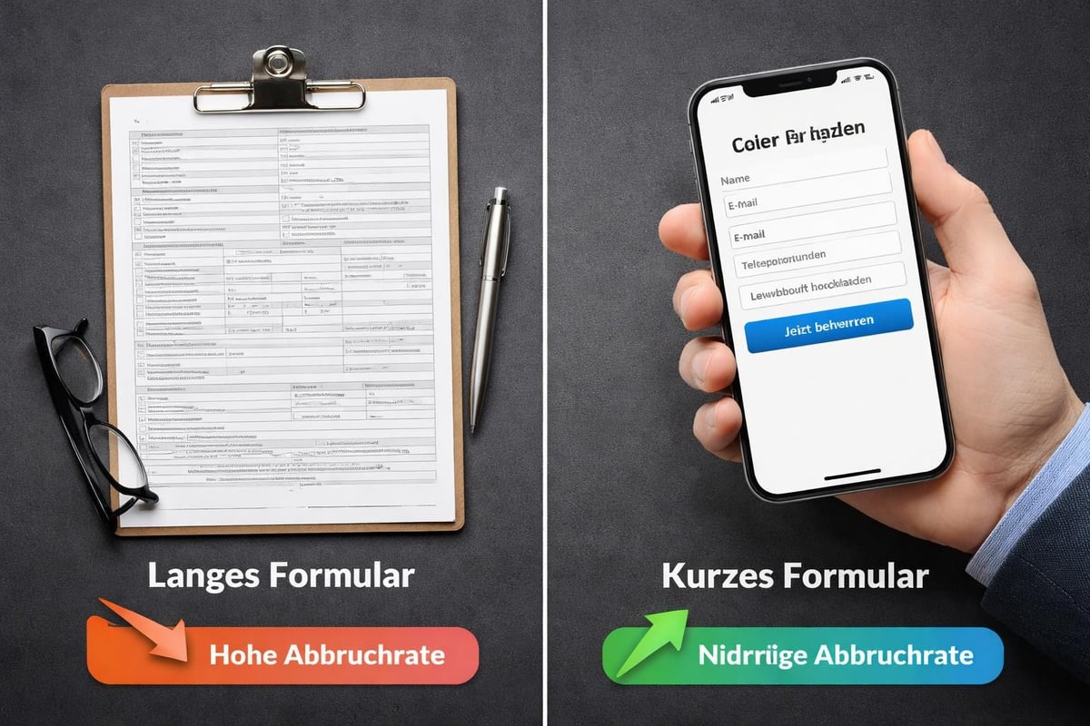 Optimiertes Bewerbungsformular