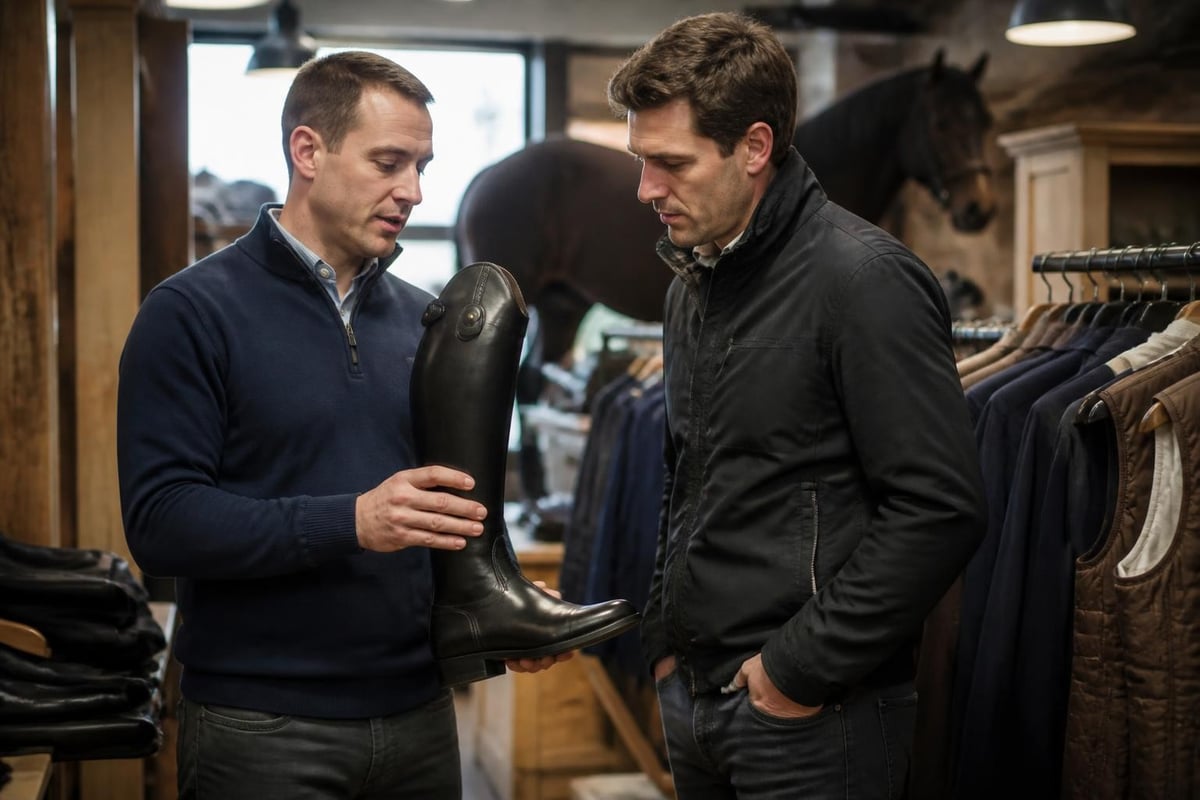 Local equestrian shop expertise