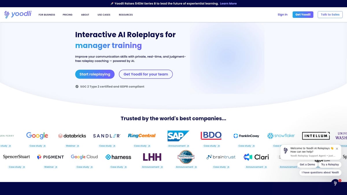 Top 10 Best Interview Preparation Sites for 2026 Success - Yoodli
