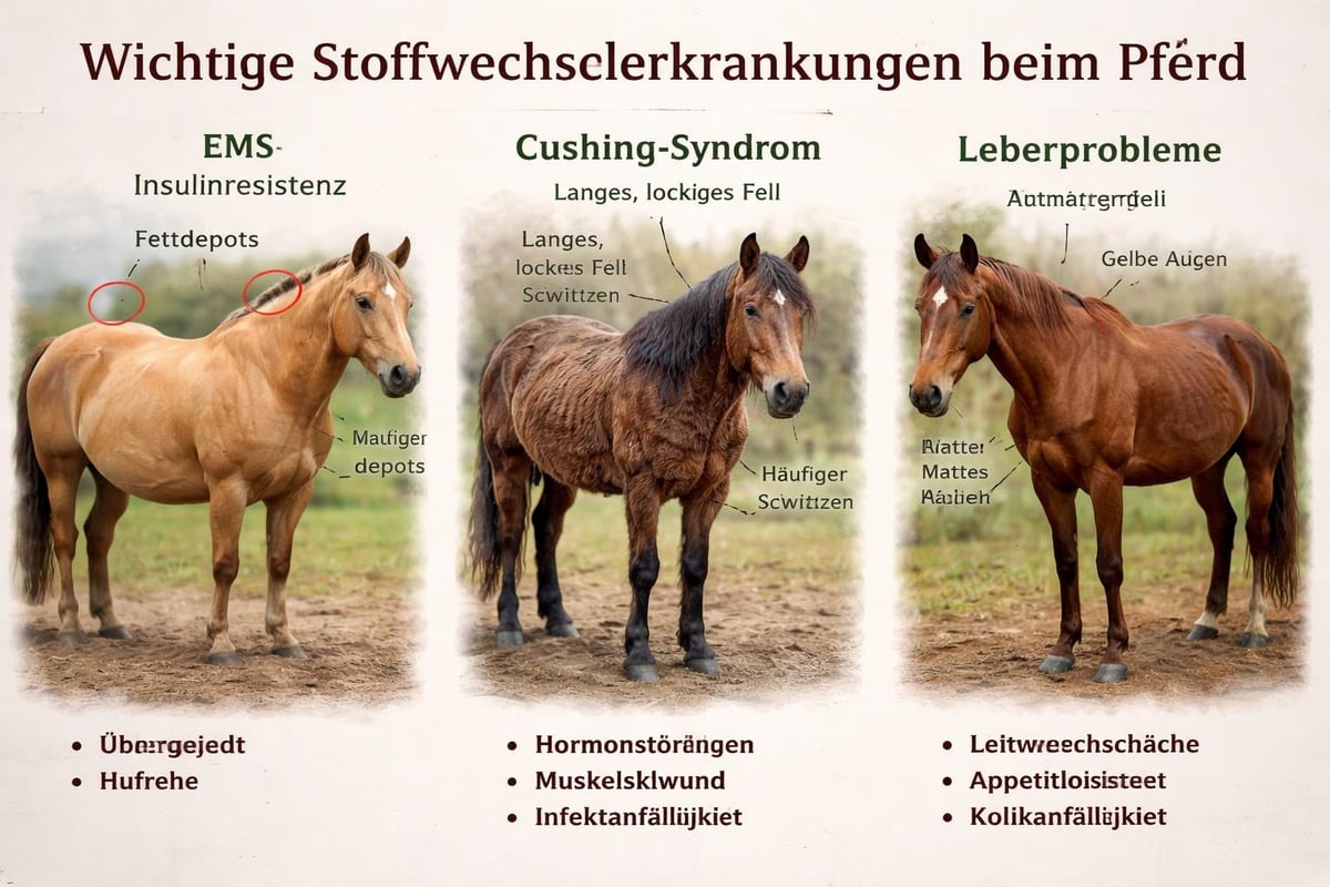 Stoffwechselerkrankungen beim Pferd