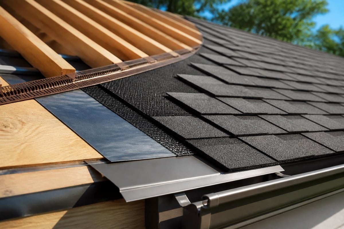 Premium roofing system components