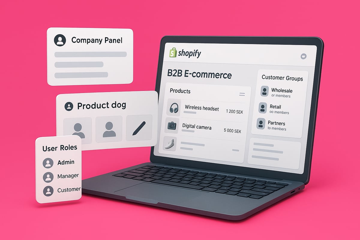 Vad är Shopify B2B Ecommerce?