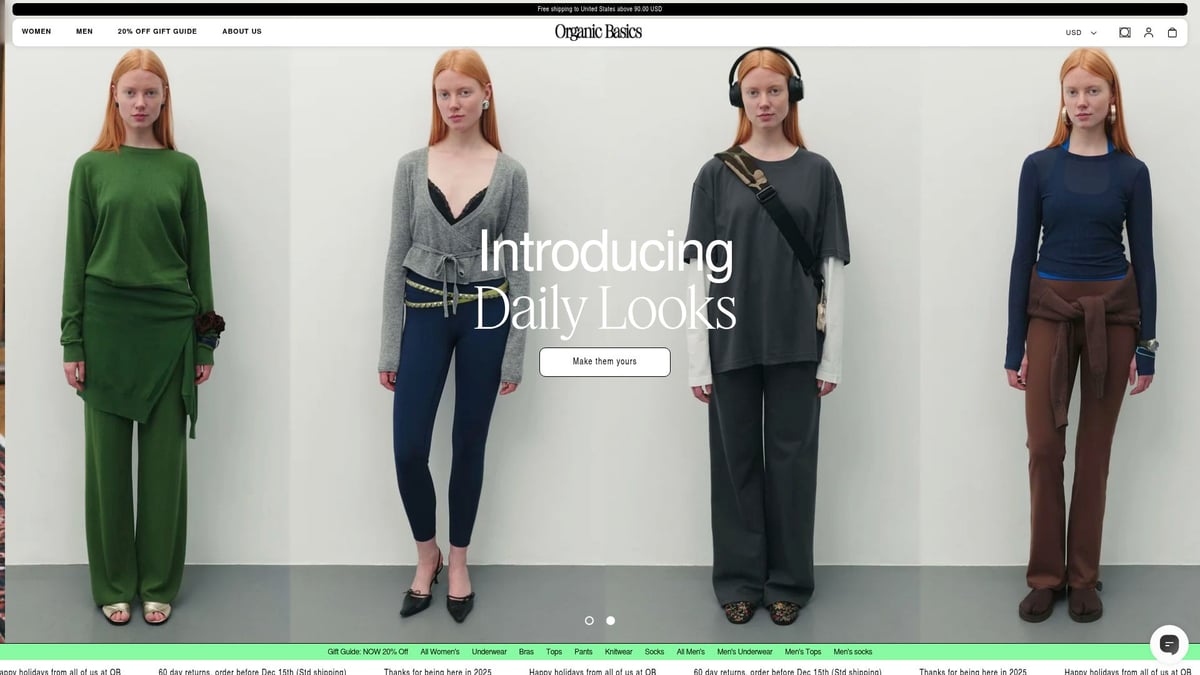 Top 10 Sustainable Mens Brands to Watch in 2026 - Organic Basics