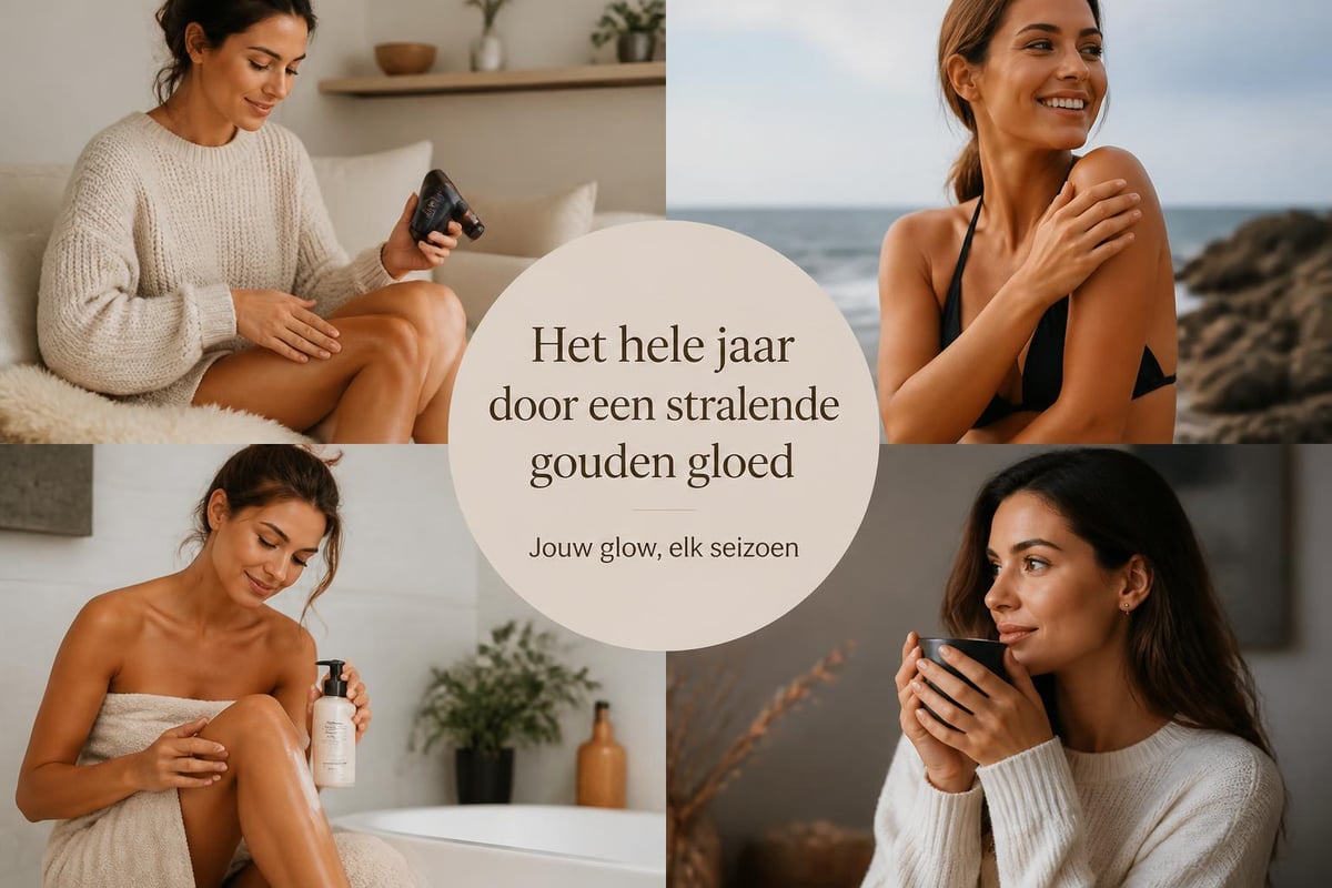 Jaarrondje bruine teint