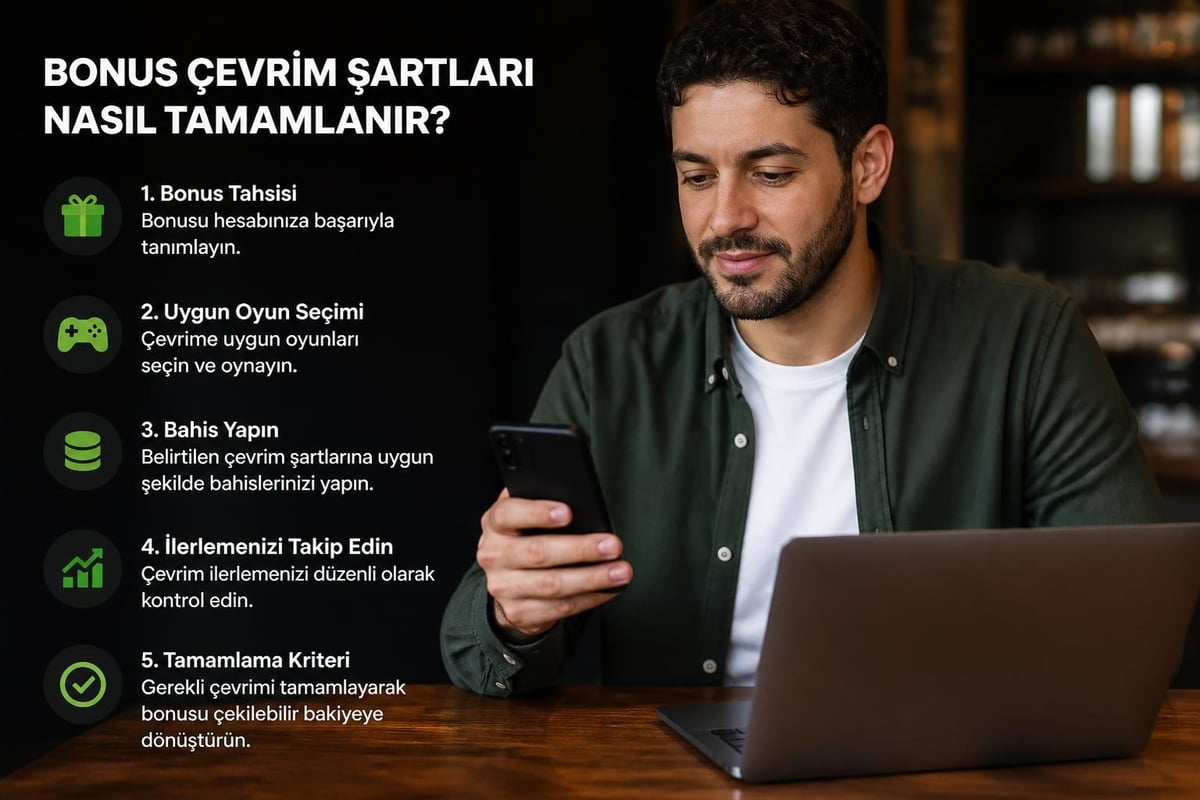 Bonus çevirme süreci