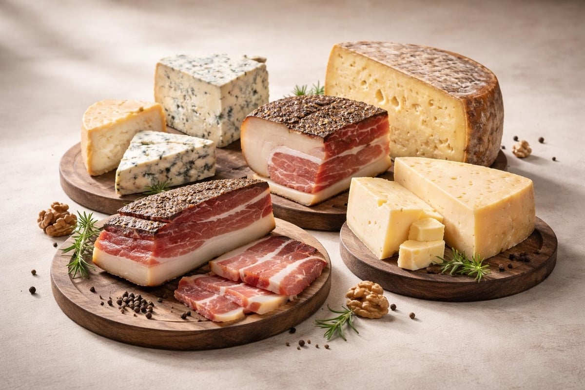 Käse und Speck Pairings