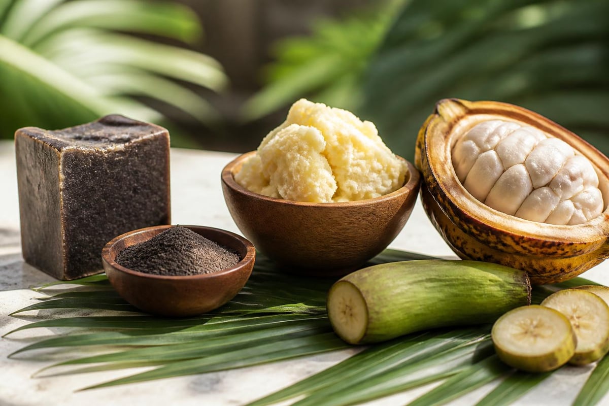 Traditional African skincare ingredients