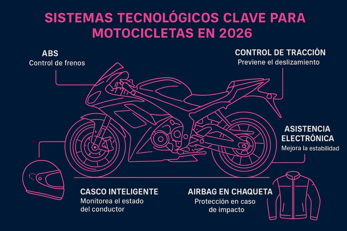 Novedades Tecnológicas y Equipamiento Esencial para Motos 2026