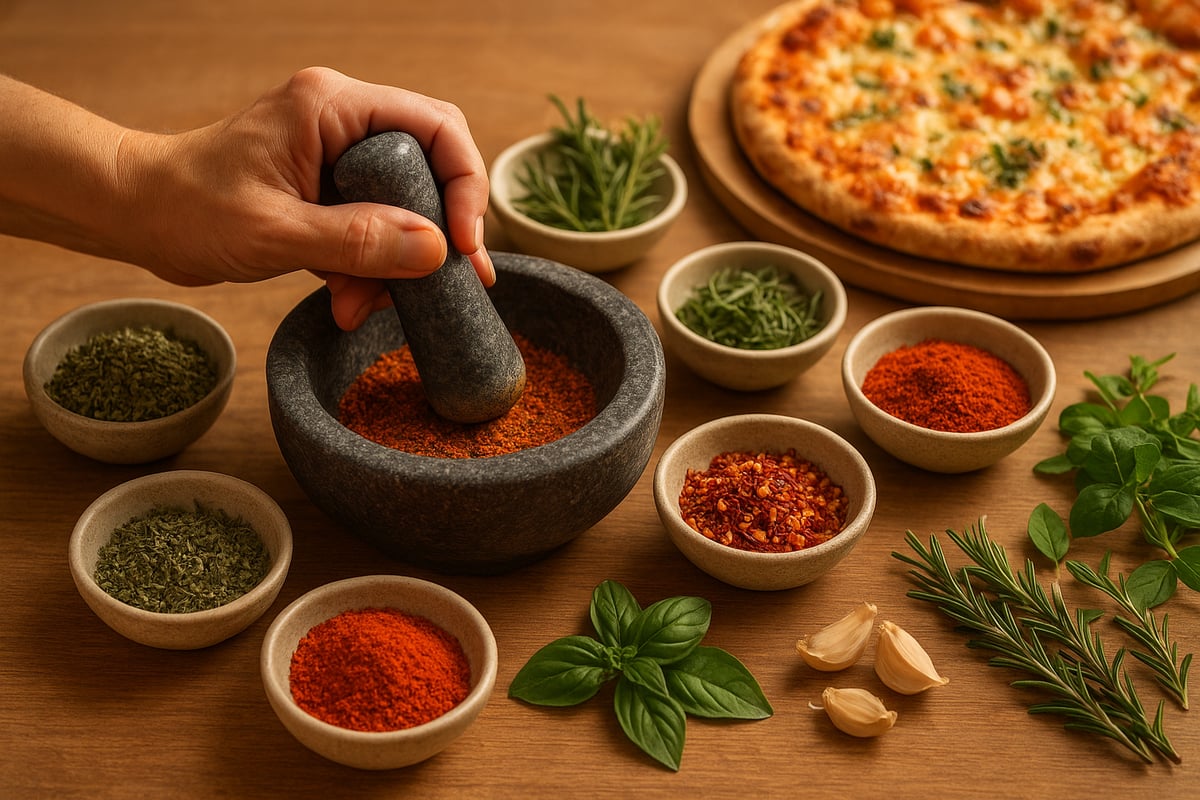 Comment Composer Son Propre Mélange D’Épices Pour Pizza ?