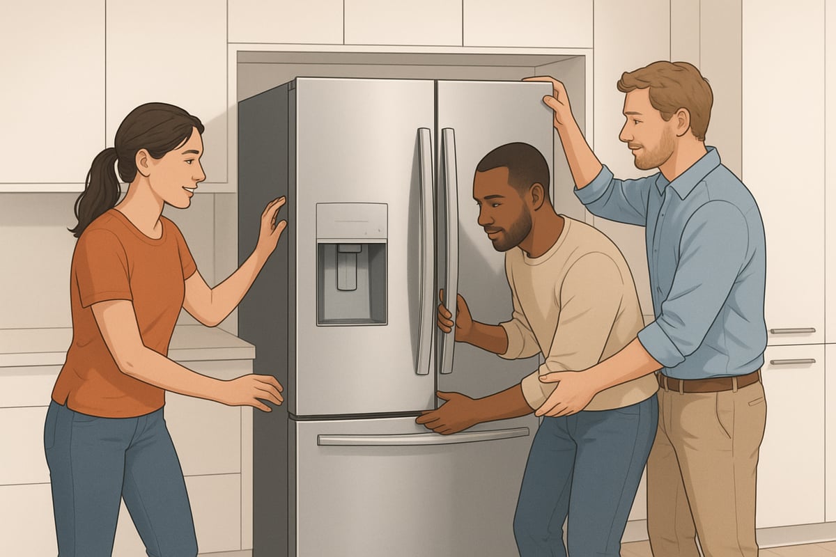 Tipps zur Integration des Side-by-Side-Kühlschranks in die Küche