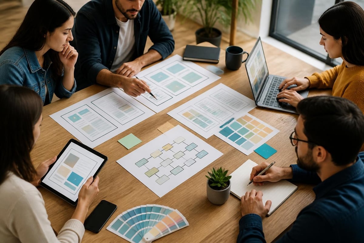Website design agency workflow