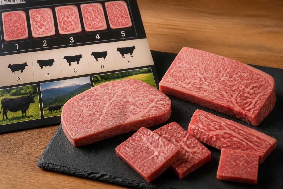 Premium beef grading system