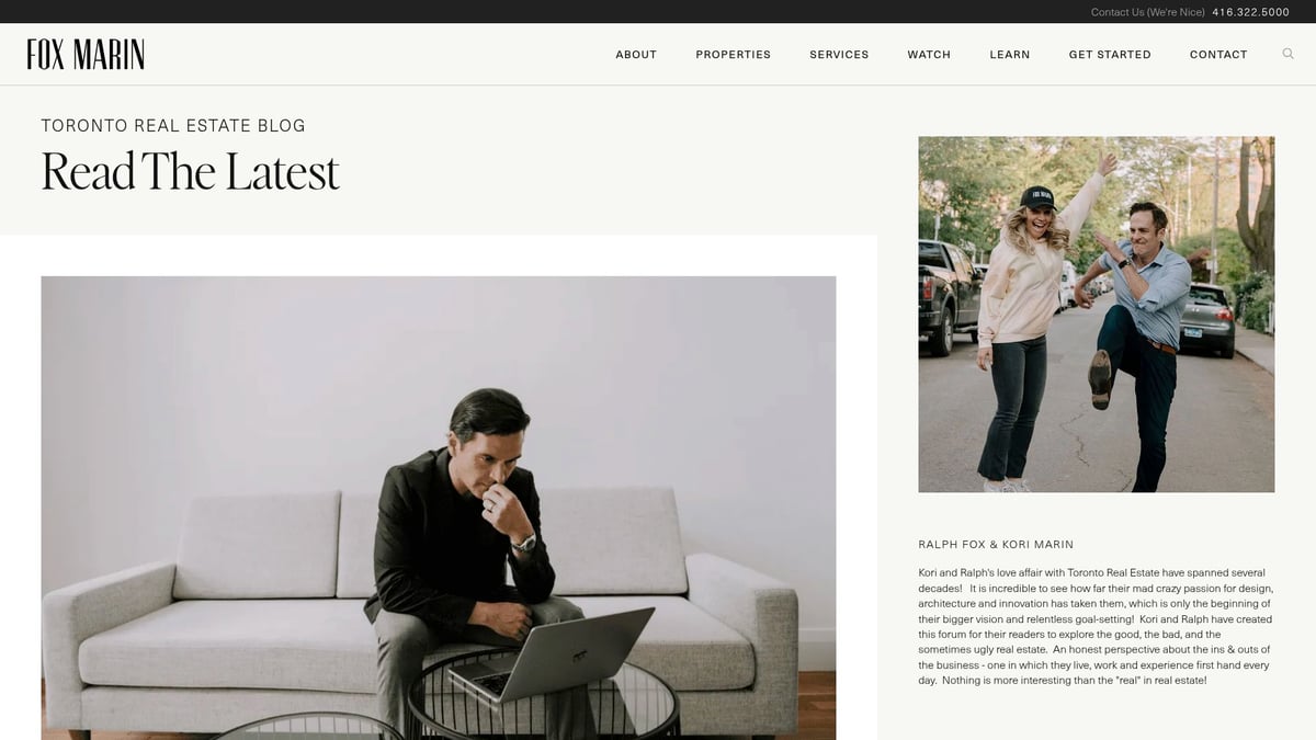 7 Must-Read Toronto Real Estate Blog Picks for 2025 - Fox Marin Blog