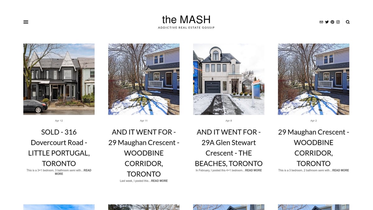 7 Must-Read Toronto Real Estate Blog Picks for 2025 - The MASH