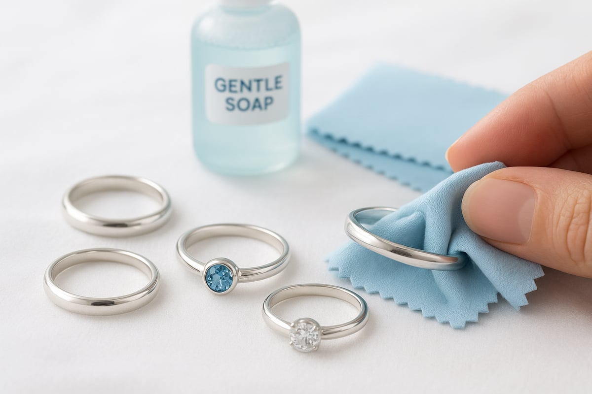 How to Care for Your Sterling Silver Rings