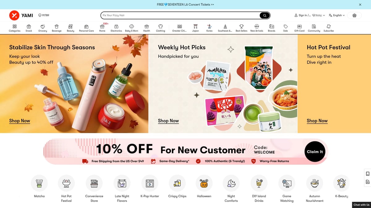 9 Essential Best Online Asian Grocery USA Picks for 2025 - Yamibuy