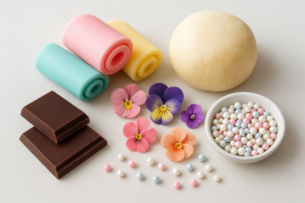 Materialien für essbare Dekoration: Überblick und Auswahl