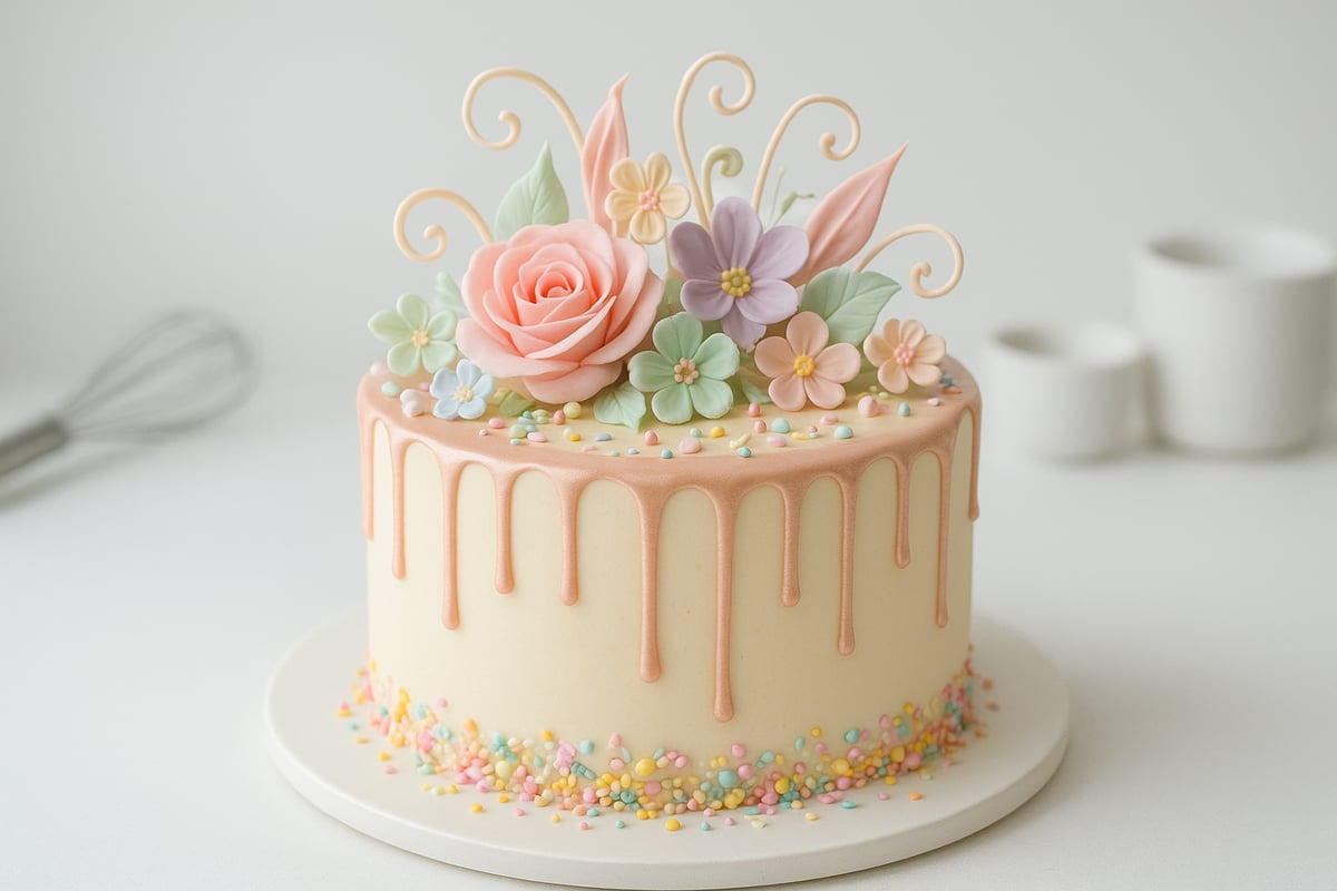 Schritt-für-Schritt-Anleitung: So dekorierst du eine Torte mit essbarer Deko